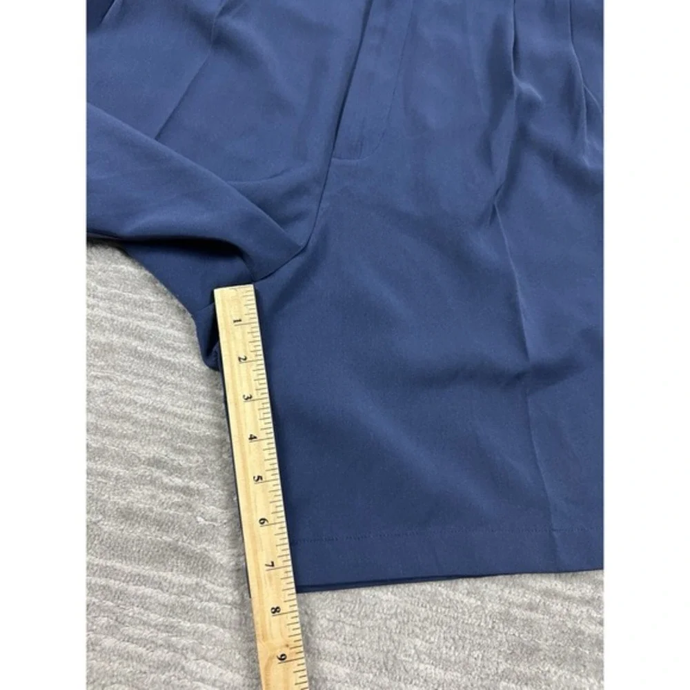 Top Flite Shorts Mens 38 Blue‎ Pleated Golf Polyester Casual Outdoors